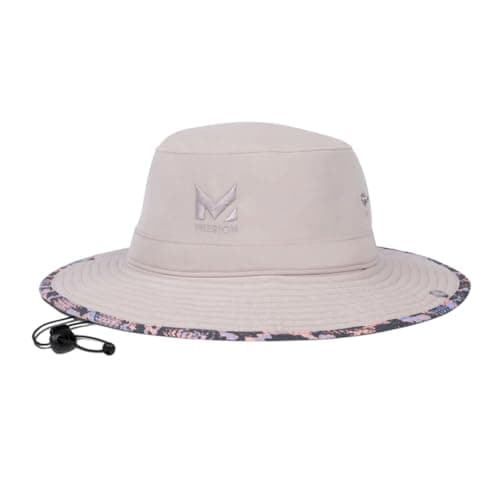 MISSION Cooling Bucket Hat - Unisex Wide-Brim Hat for Men & Women - Lightweight, Foldable & Durable — Reptilia Punch