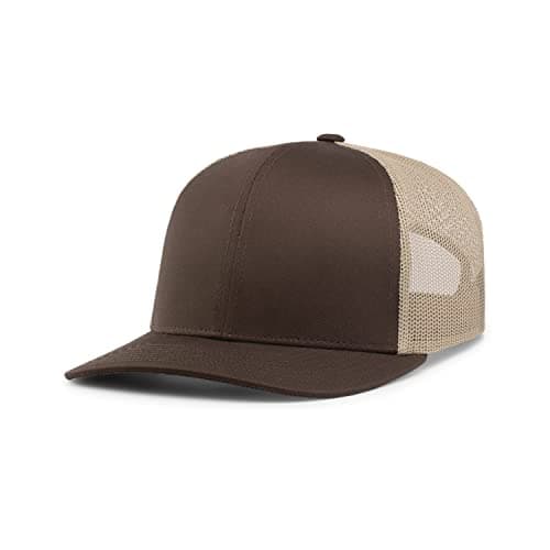 Pacific Headwear Snapback Trucker: Stylish Unisex Cap for Everyday WearComfortable All-Day Cap for Men and WomenSnapback — Brown/Khaki/Brown