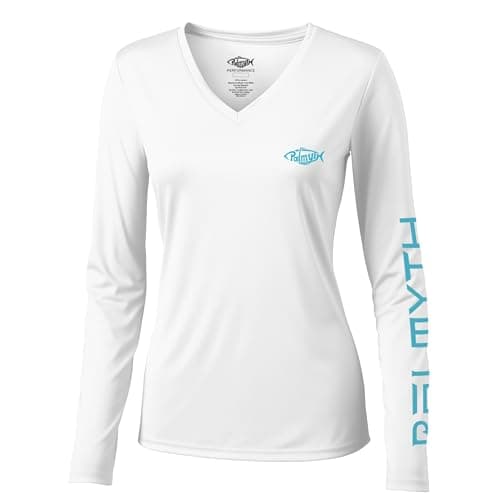 Palmyth Upf 50+ Fishing Shirts For Women Sun Protection Long Sleeve T-Shirt