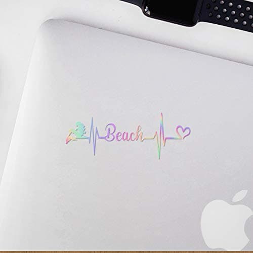 Decal Stickers Mermaid Beach Love Hologram Set of 2 Premium Waterproof ANDstic909452HO  
Decal Stickers Mermaid Beach Lo
