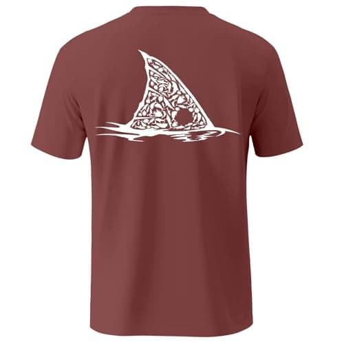 Palmyth Sun Protection Men's Short Sleeve Fishing Shirt UPF 50+ Quick Dry
| Palmyth Men's Short Sleeve Fishing Shirt UP — Vermilion / Redfish