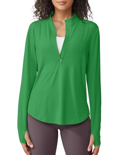 G4Free UPF 50+ Sun Protection Women's Long Sleeve Workout Tops for Lightweight Running
| G4Free Lightweight Quick Dry W — Forest Green
