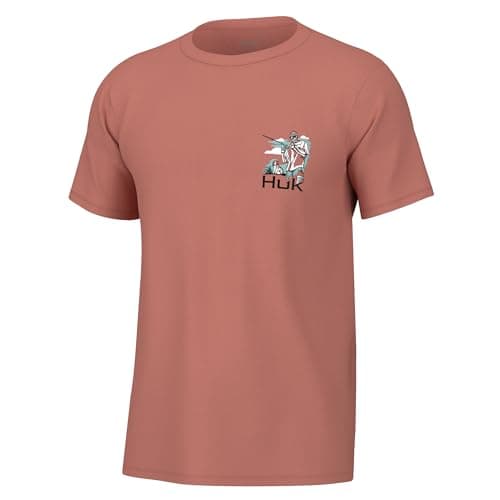 HUK Men's Quick-Dry Fishing Graphic Tee, Performance Short Sleeve, Water Sports Enthusiast
| HUK Men's Quick-Dry Fishin