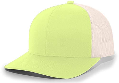 Pacific Headwear Snapback Trucker: Stylish Unisex Cap for Everyday WearComfortable All-Day Cap for Men and WomenSnapback — Green Glow/Beige/Green Glow