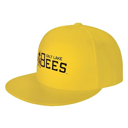 Salt Lake Bees Adjustable Baseball Caps for Men Hiphop Rap Fitted Dad Hats
| Salt Lake Bees Flat Bill Baseball Hats for — Yellow
