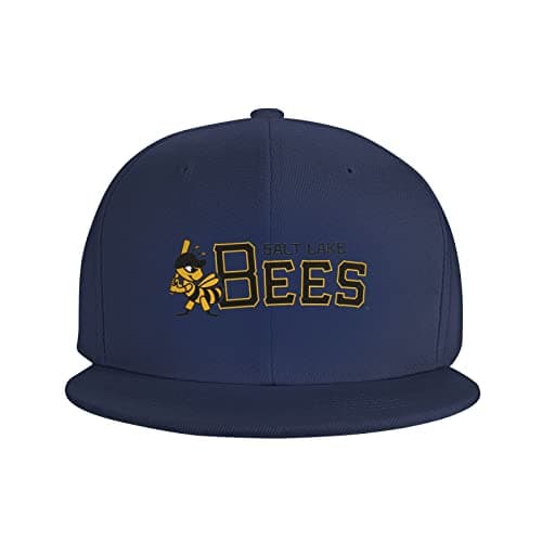 Salt Lake Bees Adjustable Baseball Caps for Men Hiphop Rap Fitted Dad Hats
| Salt Lake Bees Flat Bill Baseball Hats for
