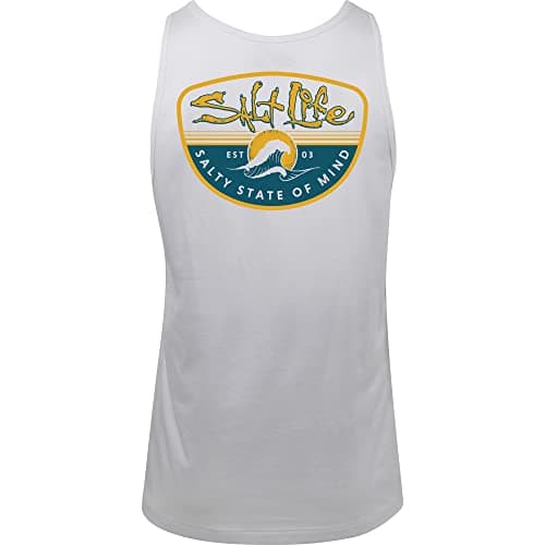 Salt Life Women's Morning Wave Tank + Summer Style + Beachgoers + Sun Protection + Lightweight Material + Various Colors