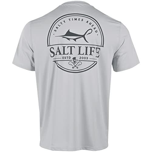 Salt Life Men's Classic Fit Short Sleeve Dragnet SLX Shirt