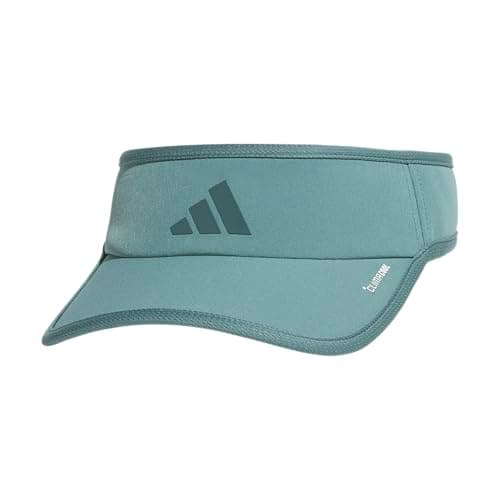 Adidas Superlite Sun Visor Hat for Women Sport Performance Outdoor Activities — Preloved Teal Green/Aurora Green Ivy/3.0