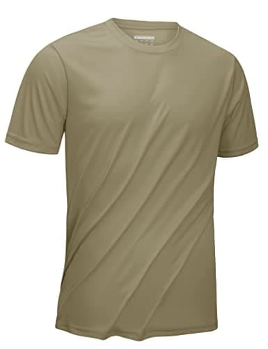 KEFITEVD Men's UPF 50+ Quick Dry Sun Protection Rashguard Shirt for Fishing and Workout
| KEFITEVD Men's SPF 50 Quick D — Dull Cyan