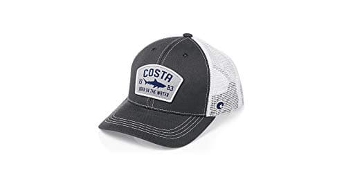 Costa Del Mar Men's Chatham Trucker Hat + Sun Protection + Outdoor Adventures + Versatile Style + Wide Brim + UV Blockin