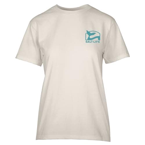 Salt Life Women's Pro Salt Mermaid Short Sleeve Tee + Size + Color + UV Protection + Breathable + Moisture Wicking + Ver