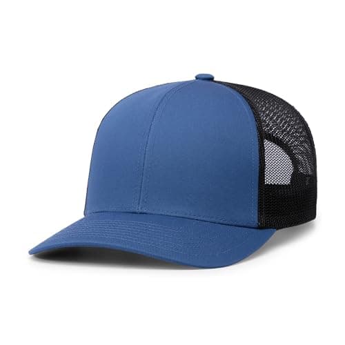 Pacific Headwear Snapback Trucker: Stylish Unisex Cap for Everyday WearComfortable All-Day Cap for Men and WomenSnapback — Ocean Blue/Charcoal/Ocean Blue
