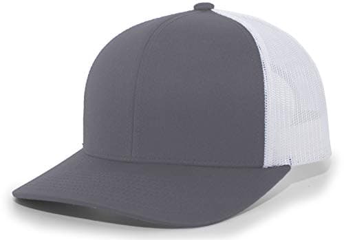 Pacific Headwear Snapback Trucker: Stylish Unisex Cap for Everyday WearComfortable All-Day Cap for Men and WomenSnapback — Graphite/White/Graphite
