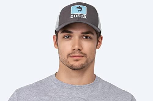 Costa Del Mar Men's Polarized Sunglasses Marlin Waves Trucker Style Beach Fishing Outdoor Sports Activities