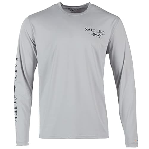 Salt Life Men's Dragnet SLX Long Sleeve Classic Fit Fishing Shirt