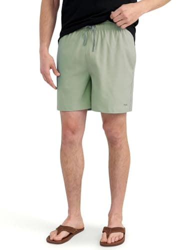 HUK Pursuit Volley Quick-Dry Fishing Shorts for Men Fast Drying Breathable Water Resistant Perfect for Summer Fishing Tr — Silver Blue