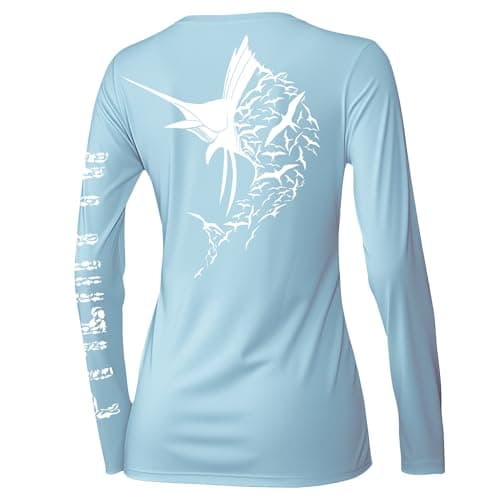 Palmyth Women's UPF 50+ Sun Protection Fishing Shirts for Outdoor Adventure
| Palmyth Women's UPF 50+ Long Sleeve Fishi
