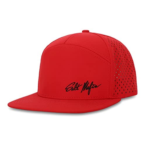 Salt Mafia Men's Waterproof 7 Panel Flat Brim Surfer Hat
| Salt Mafia Men's Waterproof Hats for Surfing and Outdoor Act — Bleed