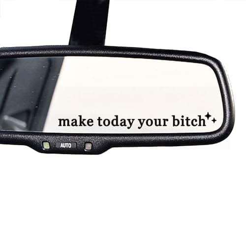 3x Hello Beautiful Rearview Mirror Decal, Self Affirmations Car Decal For Women
| 3x Hello Beautiful Rearview Mirror De — Black