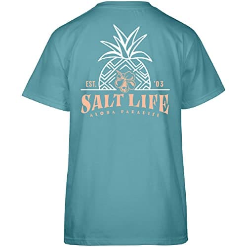 Salt Life Men's Comfortable Pineapple Retreat Long Sleeve Tee for Summer Casual Wear