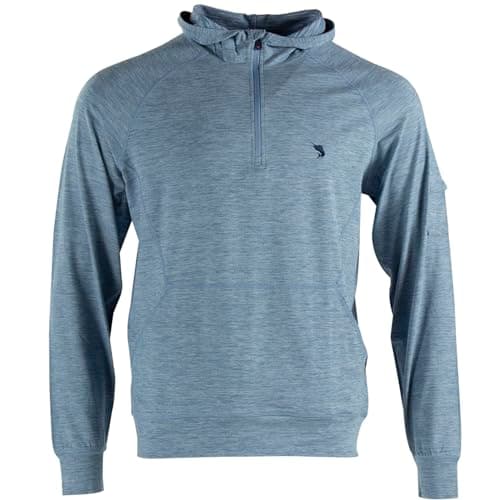 Salt Life Men's Endurance Long Sleeve Performance Hoodie for Active Men in Hot Weather Sports
