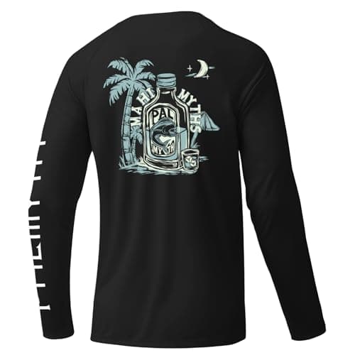 Palmyth Men's Long Sleeve Sun Protection Shirts
| Palmyth UV UPF 50+ Fishing Shirts for Men
| Palmyth Quick Dry Men's L