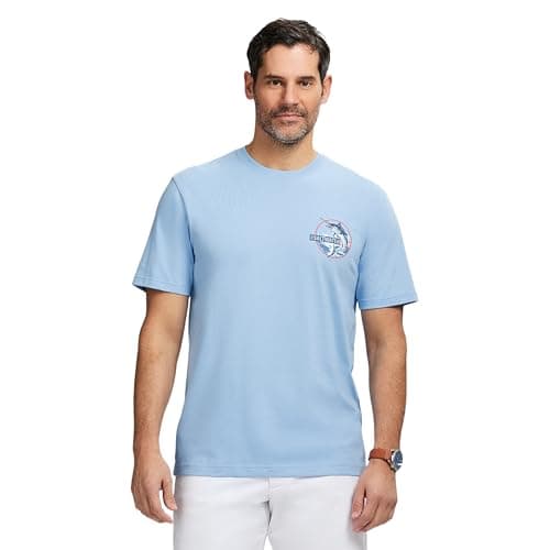 IZOD Men's Short Sleeve Graphic T-Shirt | Casual Wear | Comfortable and Stylish | Made with High-Quality Cotton | Availa