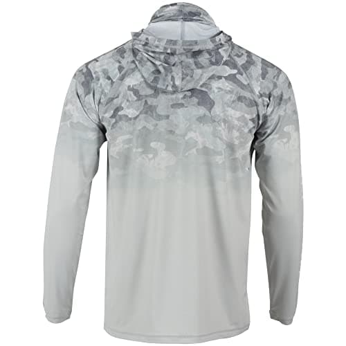 Salt Life Men's Into The Abyss Long Sleeve Perforated Mesh Performance Hoodie for Outdoor Adventures
| Salt Life Men's