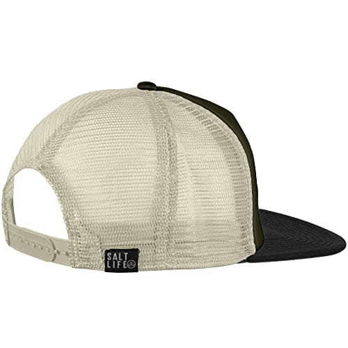 Salt Life Men's Comfortable Summer Rod and Gun Club Trucker Hat for Outdoor Activities