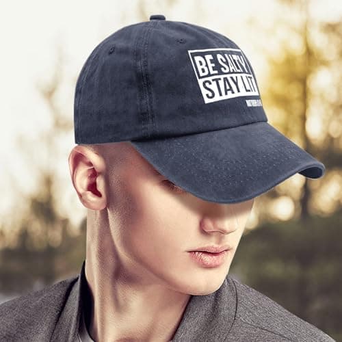 Be Salty Stay Lit Caps Funny Golf Hat Men's Trucker Hat for Golf Gifts for Mom
| Be Salty Stay Lit Caps Trucker Hat Men