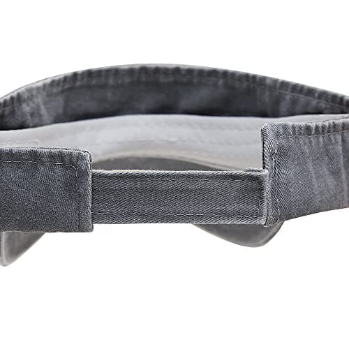 ANDICEQY Sport Retro Ripped Sun Visor Hats for Women and Men Adjustable Empty Top Baseball Cap Cotton Ball Cap Women and