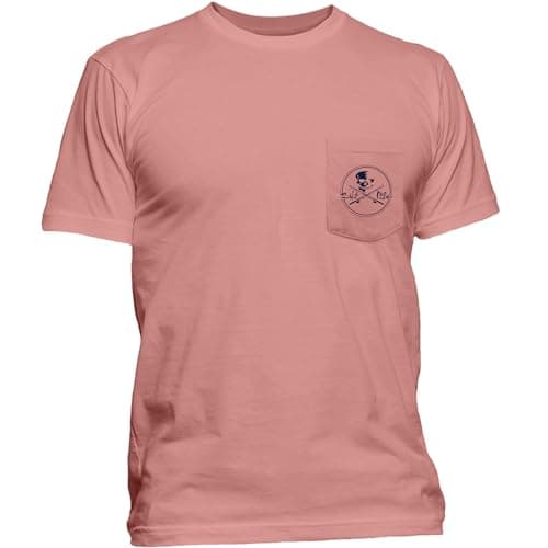 Salt Life Men's Fashionable Skull and Poles Short Sleeve Tee for Summer Festivals and Casual Wear Featuring Versatile Si