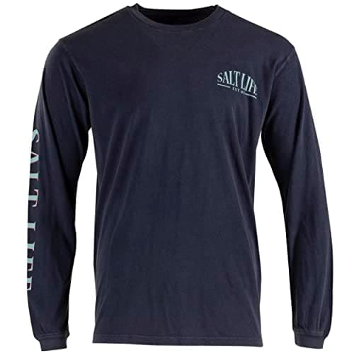 Salt Life Women's King Salmon Long Sleeve Classic Fit Shirt for Outdoor Adventures with Comfortable Fabric and Stylish D