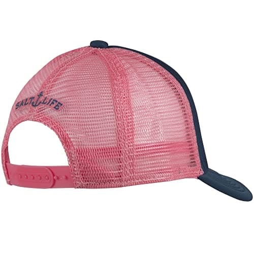 Salt Life Girls The Flash Trucker Hat Baltic Blue One Size US Perfect Summer Accessories for Beach and Pool