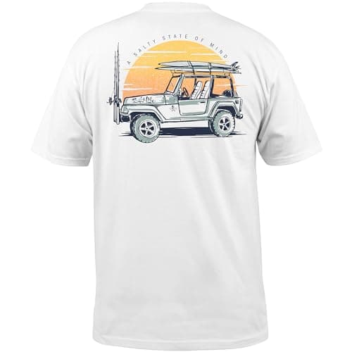 Salt Life Men's Fishin' Short Sleeve Tee 4-Wheel Style Surfboard Graphic
| Salt Life Men's Fishin' Short Sleeve Tee Per