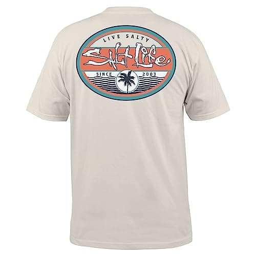 Salt Life Men's Casual Short Sleeve Tee for Beach Days
| Salt Life Men's Comfortable Short Sleeve Tee for Summer
| Salt — Chalk