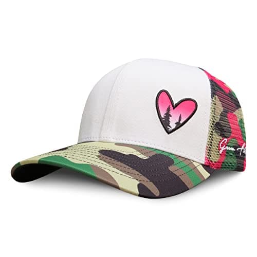Grace Folly Beach Snapback Baseball Cap for Women - Summer Style — Pink Camo