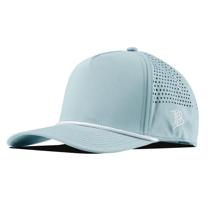Branded Bare Curved 5 Panel Rope Hat Adjustable Snapaback Fitted Lightweight Comfort Stretch Quick Dry Hat
| Branded Ba — Sky Blue
