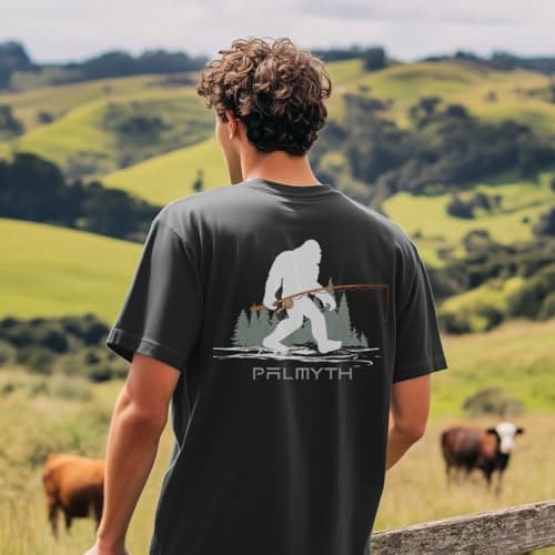 Palmyth Sun Protection Men's Short Sleeve Fishing Shirts UPF 50+ Rash Guard Tee
| Palmyth Men's Short Sleeve Sun Protec