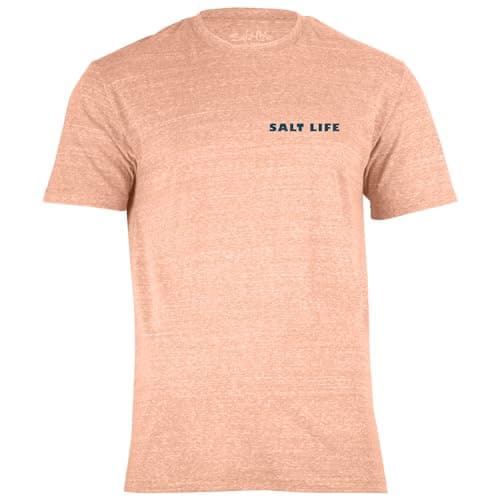 Salt Life Men's Breaker Short Sleeve Tee - Comfortable Casual Wear for Men - Beach and Casual Occasions - Soft Cotton Bl