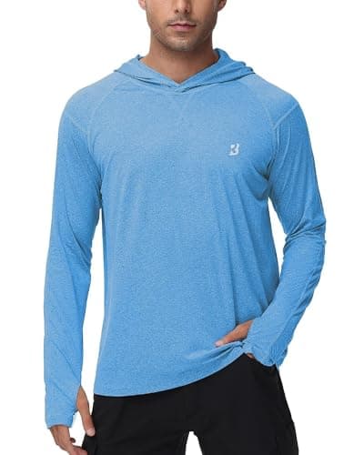 UPF 50+ Mens Fishing Shirts for Hiking and Running
| UV Sun Hoodie Long Sleeve Shirts for Fishing and Swimming
| Global — A02-light Gray Blue