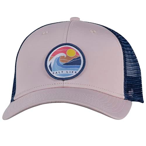 Salt Life Women's Perfect Life Hat + Summer Hat + Beach Wear + Stylish and Comfortable + Wide Brim + SIZE-Large