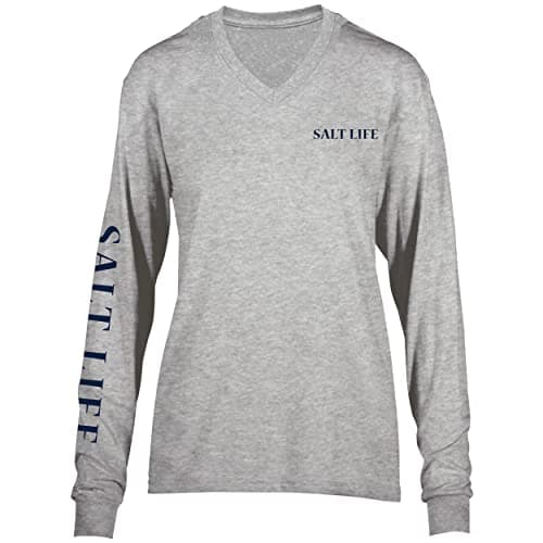 Salt Life Women's Maritime Marlin Long Sleeve V-Neck Tee CasualAppState
| Salt Life Women's Maritime Marlin Long Sleeve