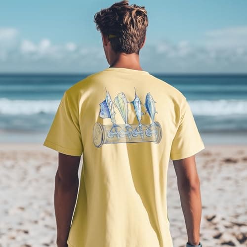 Palmyth Mens Fishing Shirts Short Sleeve UPF 50+ UV Sun Protection Shirt
| Palmyth Mens Fishing Shirts Quick Dry UPF 50