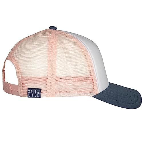 Salt Life Polly in Paradise Trucker Hat, Stylish and Versatile, Men and Women, Beach and Summer Outings, Breathable and