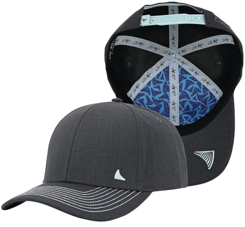Salt Mafia Waterproof Hats for Men - 6 Panel Hat Curve Brim Snap Back Hat — The Sea