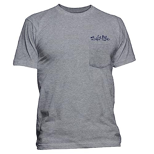 Salt Life Men's Fashionable Short Sleeve Tee For Summer Outdoor Activities Comfortable And Stylish