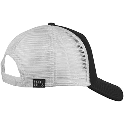 Salt Life Men's Stylish Trucker Hat for Summer Outdoor Activities Breathable Ventilated Wide Brim Protectionerde بما في