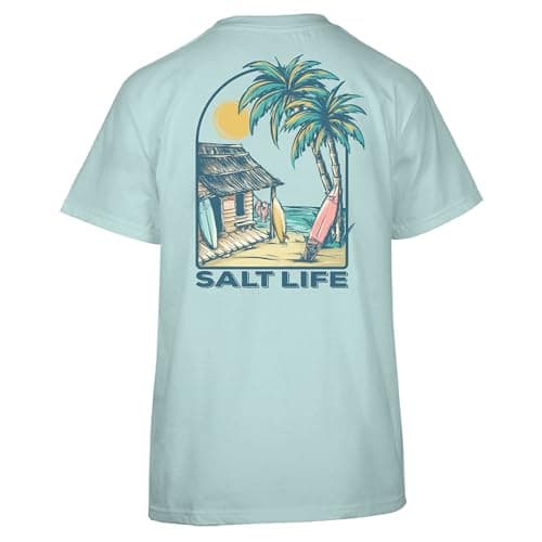 Salt Life Women's Boardroom Casual Tee Feminine Style Versatile Design Multiple Sizes Available Office Chic — Fresh Mint